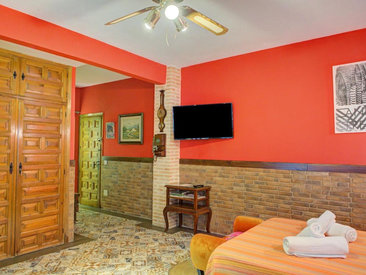 Rural apartment in Galapagar with bubble bath Ruang foto